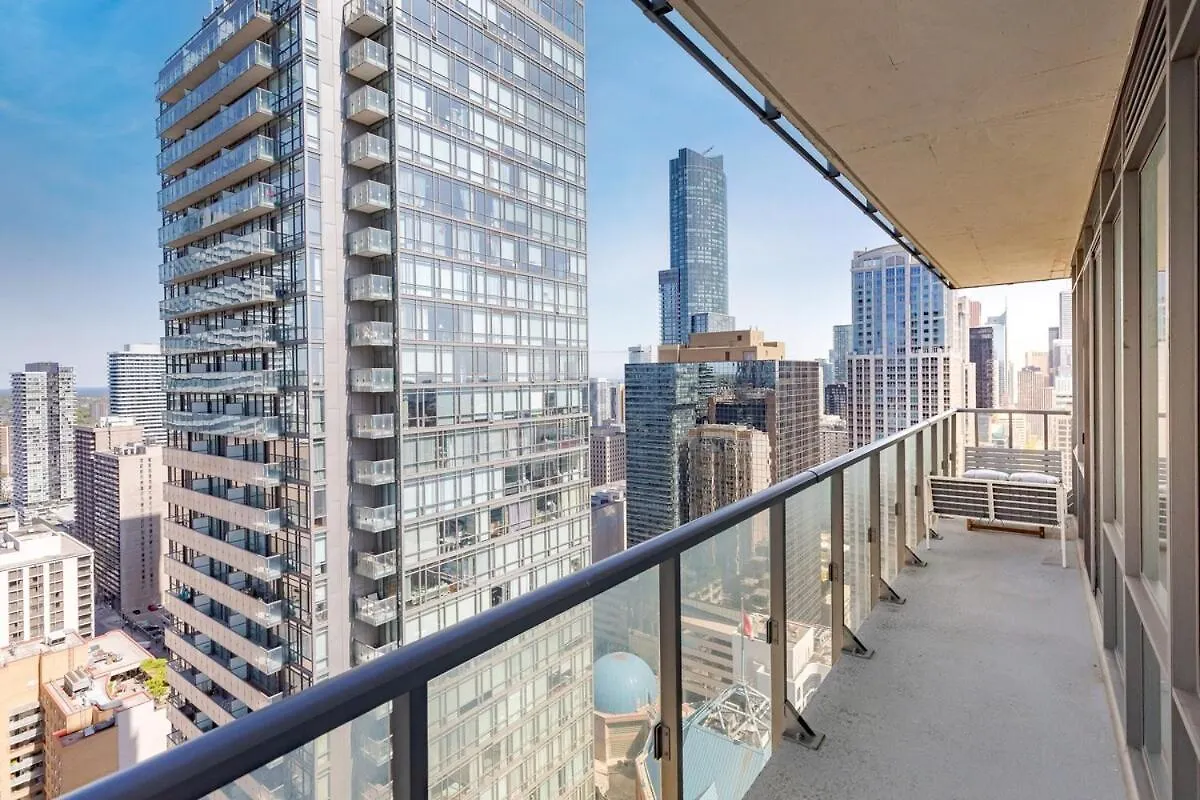 토론토 Huge 2Bd 2Ba With Sofa Bed And Cn Tower View! 아파트 0*,  캐나다